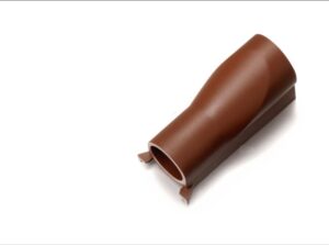 30007032.jpg Garby Adaptor for installing tube in wood plate brown Ø20mm