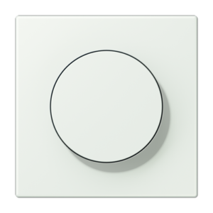 LS 990 Les Couleurs 1-gang rotary dimmer cover, 32024 Outremer Gris