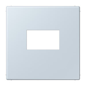 JUNG_LC1969USB209.png LS 990 Les Couleurs centre plate for USB charger, 32023 Outremer Pâle