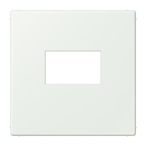 JUNG_LC1969USB210.png LS 990 Les Couleurs centre plate for USB charger, 32024 Outremer Gris