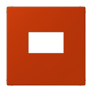 LS 990 Les Couleurs centre plate for USB charger, 4320A Rouge Vermillion 59