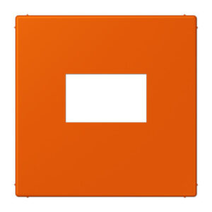 LS 990 Les Couleurs centre plate for USB charger, 4320S Orange Vif