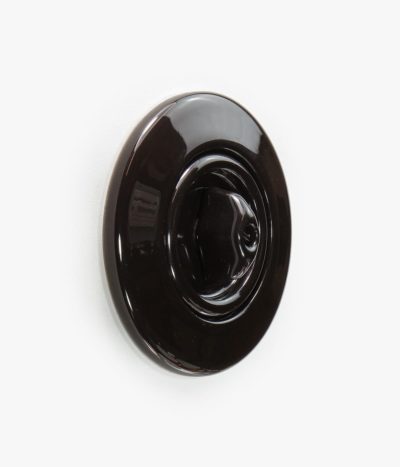 Berker Serie 1930 Rosenthal porcelain black light switch
