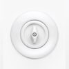 Berker Serie 1930 Rosenthal white rotary light switch