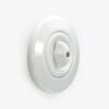 Berker Serie 1930 Rosenthal white rotary light switch