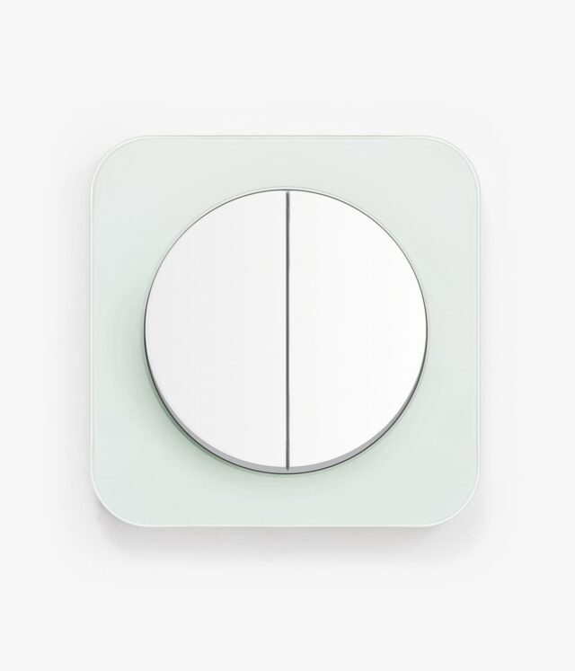 Berker R.1 White Glass