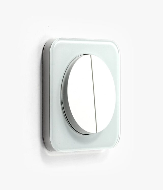 Berker R.1 White Glass