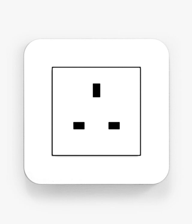 E3 White Sockets
