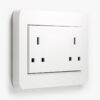 E3 White Sockets