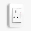 E3 White Sockets