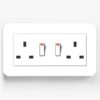 E3 White Sockets