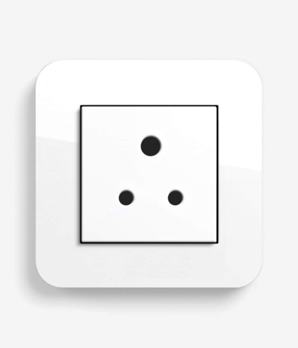 GIRA E3 White 5A socket
