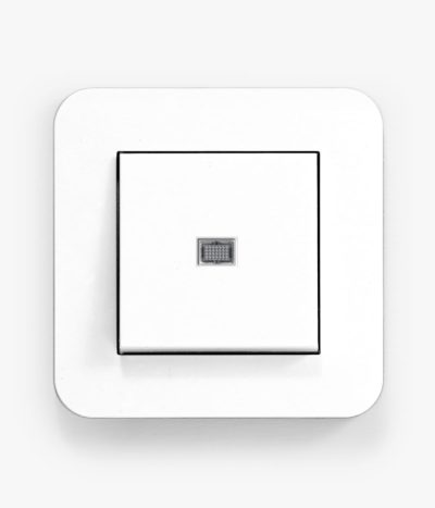 100-GIRE3PW-WGWG-IL-22-00A Gira E3 Pure White fan isolator switch