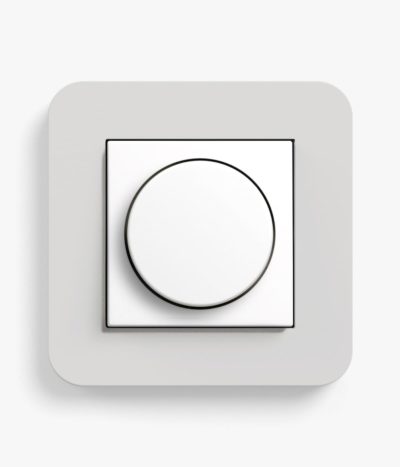 100-GIRE3ST-LGWG-09-00 Gira E3 Soft Touch Light Grey Dimmer