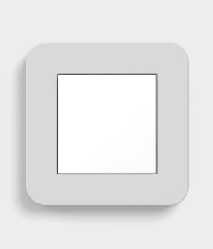 100-GIRE3ST-LGWG-1G-200W-28-00A E3 Light Grey Push Dimmer