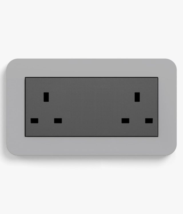 E3 Grey/Anthracite Sockets