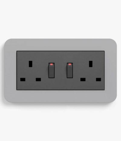100-GIRE3ST-MGAN-08-00A E3 Grey/Anthracite Sockets