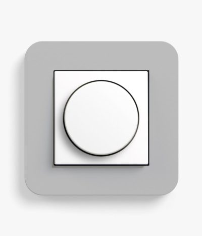 100-GIRE3ST-MGWG-09-00 Gira E3 Soft Touch Light Grey Dimmer