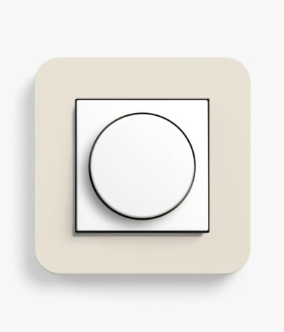 100-GIRE3ST-SDWG-09-00 Gira E3 Soft Touch Light Brown Dimmer