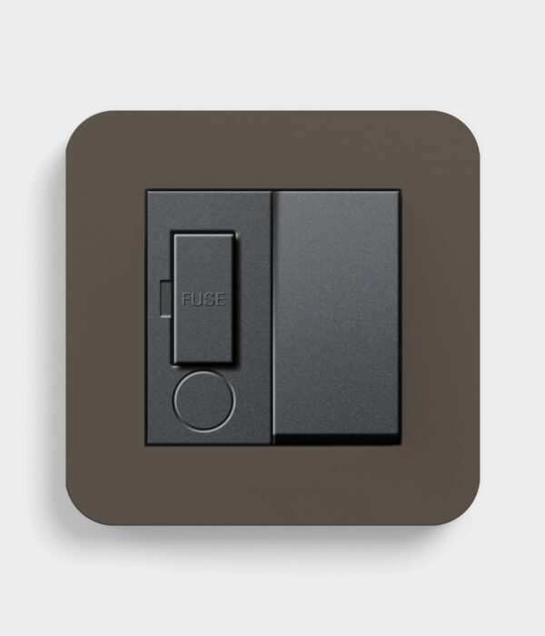 GIRA E3 Umber fused spur