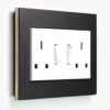 Esprit Lino-Ply Anthracite Sockets