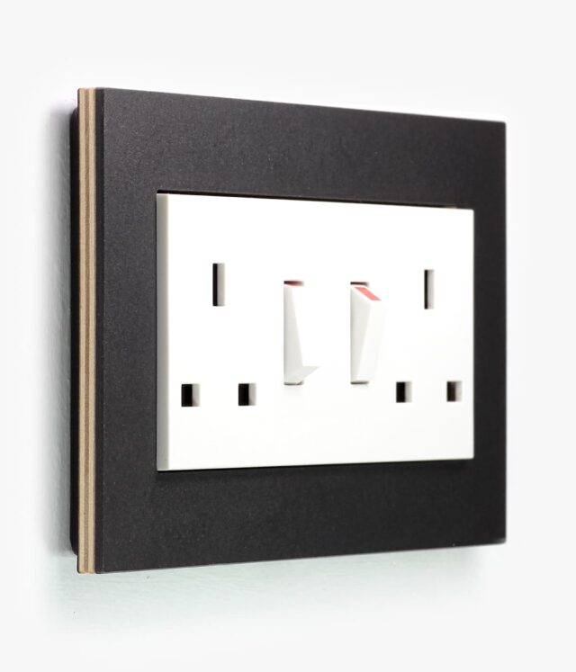 Esprit Lino-Ply Anthracite Sockets