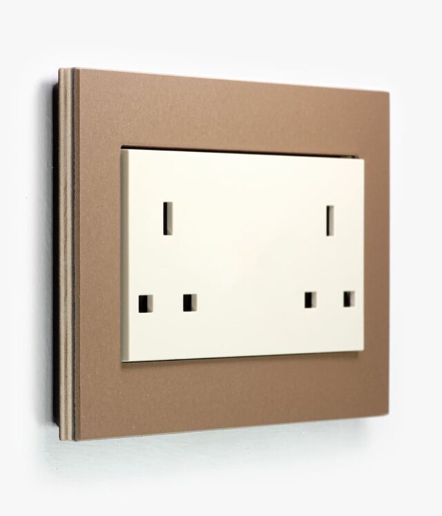 Esprit Lino-Ply Light Brown Sockets