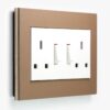 Esprit Lino-Ply Light Brown Sockets