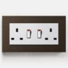 Gira Esprit Bronze double socket