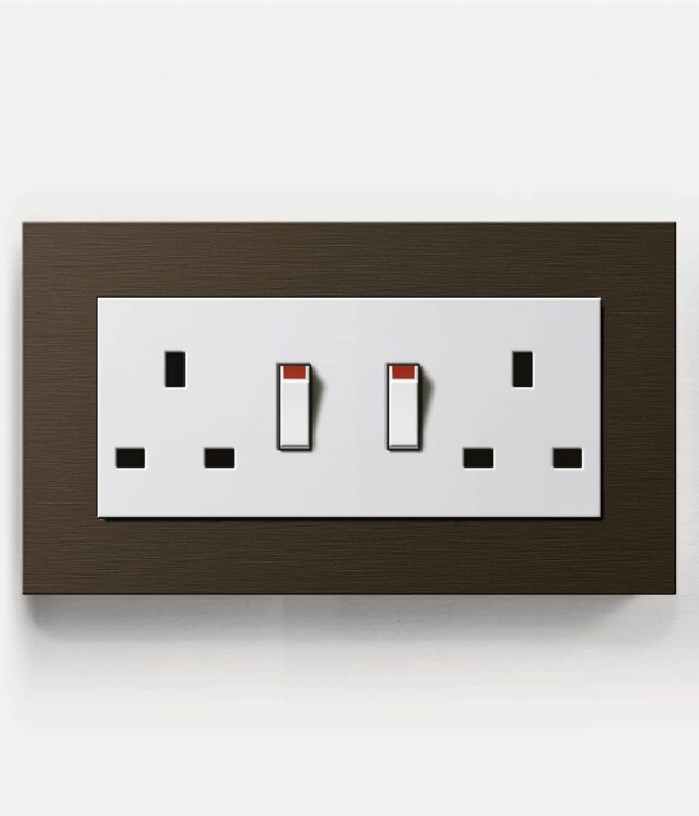 Gira Esprit Bronze double socket