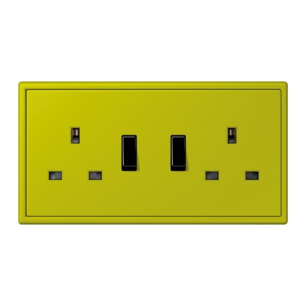 Jung LS 990 Les Couleurs Double Socket (all "1959" colours)