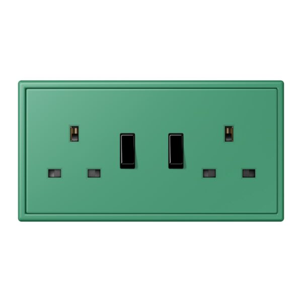 Jung LS 990 Les Couleurs Double Socket (all "1959" colours)