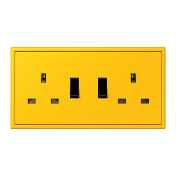 Jung LS 990 Les Couleurs Double Socket (all "1959" colours)