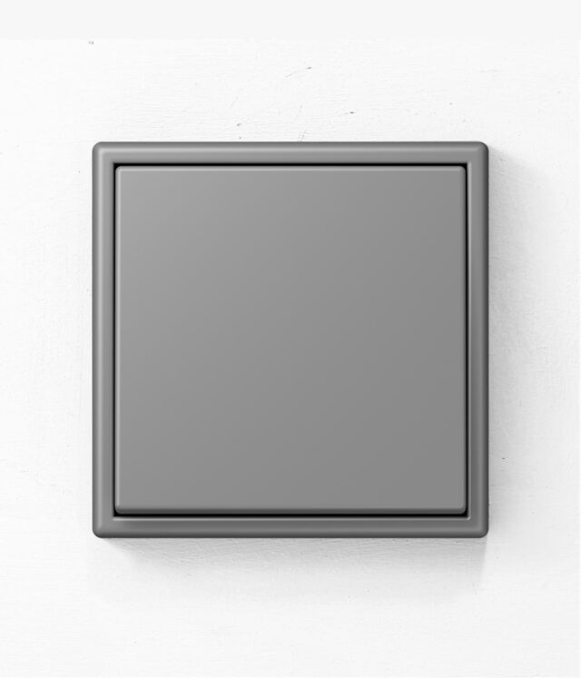 Jung Les Couleurs de Le Corbusier 32011 grey light switch