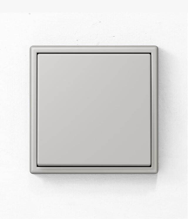 Jung Les Couleurs de Le Corbusier 32013 grey light switch