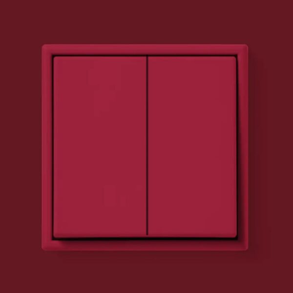 Jung LS 990 Les Couleurs Rouge Carmin "1931"