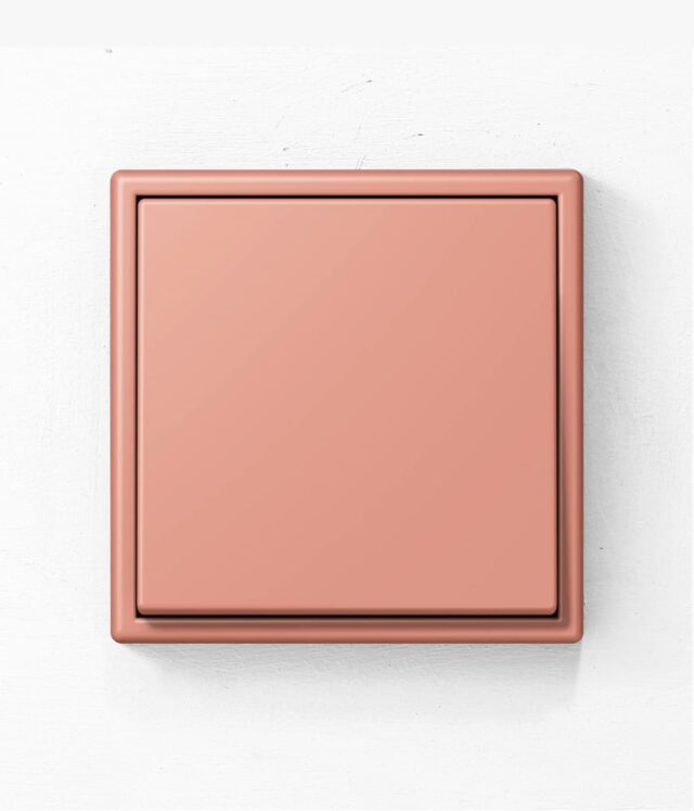 Jung Les Couleurs de Le Corbusier 32111 terracotta light switch