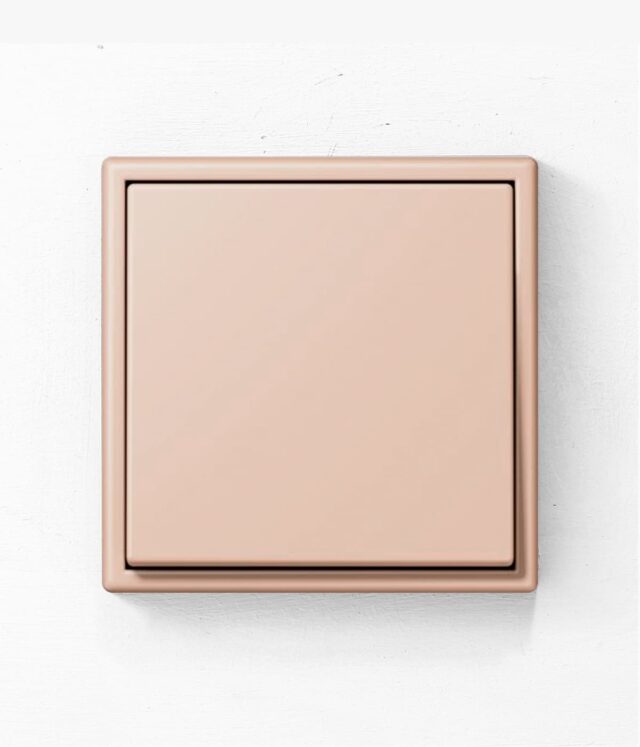 Jung Les Couleurs de Le Corbusier 32112 terracotta light switch