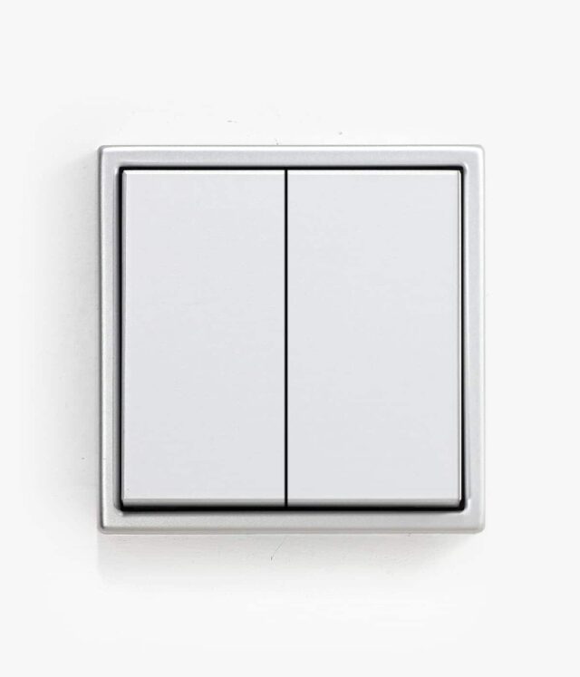 Jung LS 990 Silver Dimmer