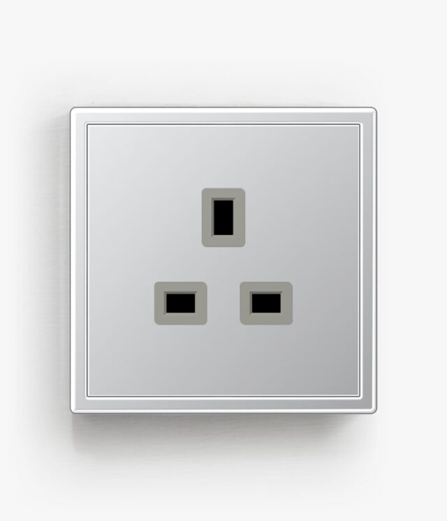 Jung LS 990 Silver Sockets
