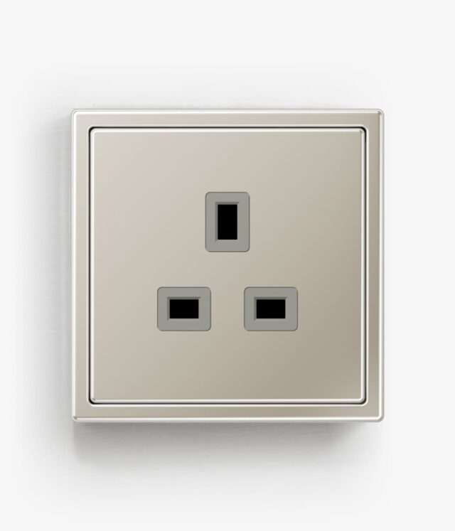 Jung LS 990 Silver Sockets