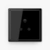 JUNG LS990 Black 5A 3-pin socket