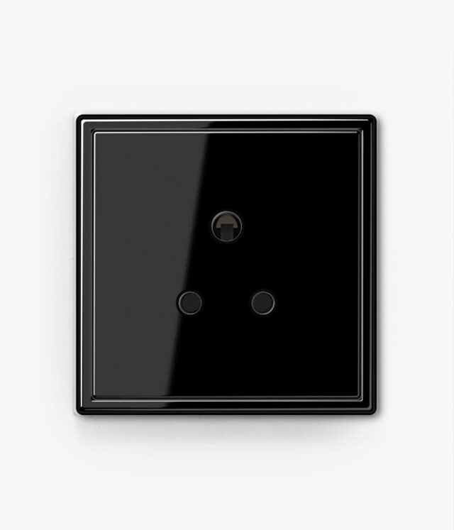 JUNG LS990 Black 5A 3-pin socket