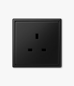 Jung LS 990 Matt Black socket