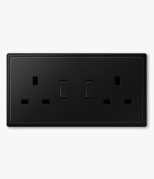 Jung LS 990 Matt Black socket
