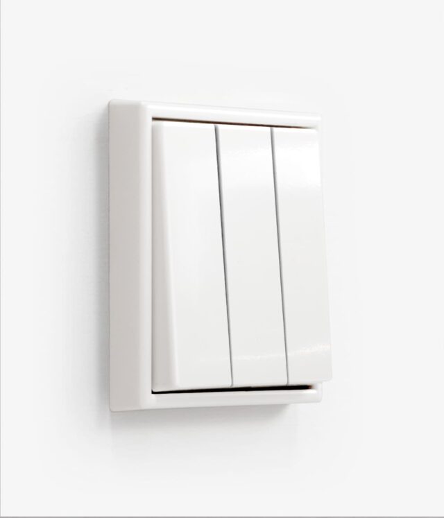 Jung LS 990 White Push Button