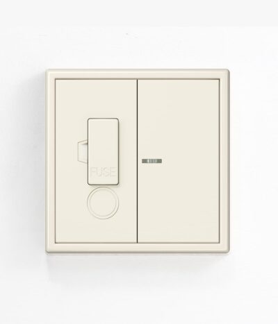 100-LS990NE-CG-15-00 Jung LS 990 Cream switched fused spur