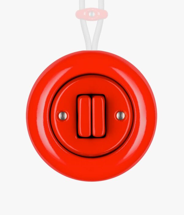 Katy Paty Colona Surface Mounted red porcelain light witch