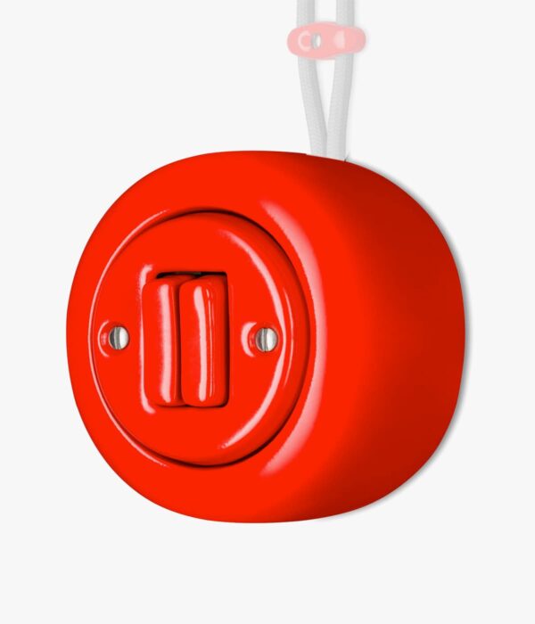 Katy Paty Colona Surface Mounted red porcelain light witch