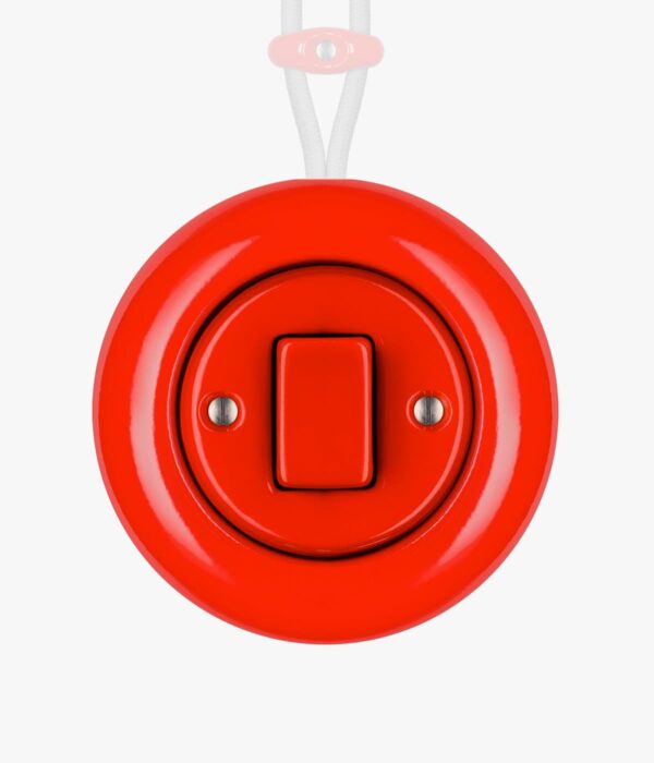 Katy Paty Colona Surface Mounted red porcelain light witch